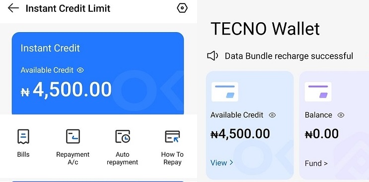 TECNO Wallet is a digital wallet for TECNO mobile phone owners.