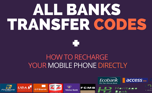 Nigerian Banks Transfer Codes | GTB, Wema, Union, Access, UBA