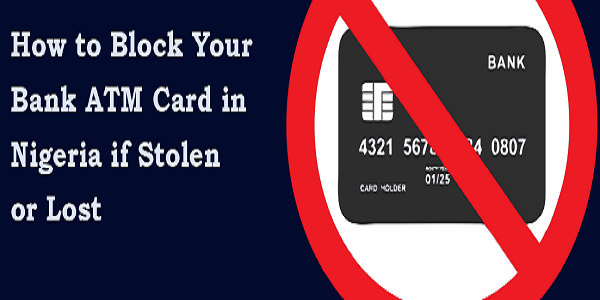 How to block Your ATM card If stolen or lost with code