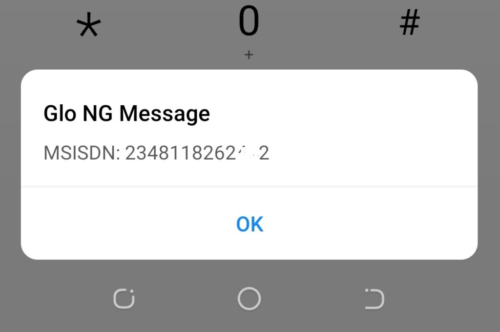 How to check GLo mobile phone number
