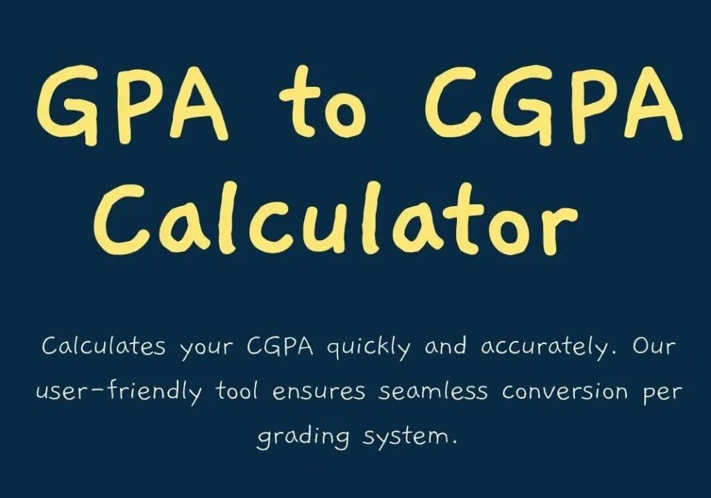 How to Calculate GPA & CGPA in Nigerian Universities & Poly