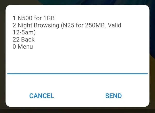 Airtel Night Plan Subscription Codes and Price